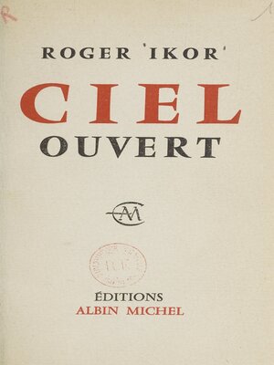 cover image of Ciel ouvert